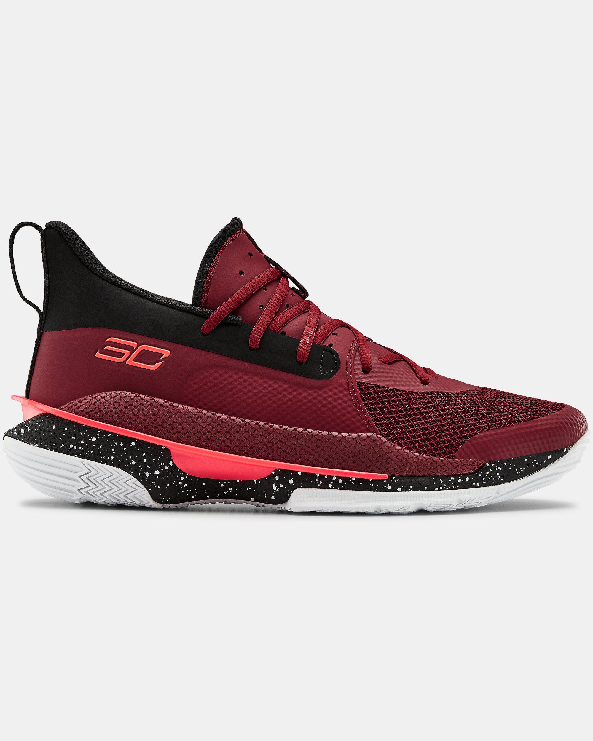 Under armour curry 7 mens discount basketball shoes stores
