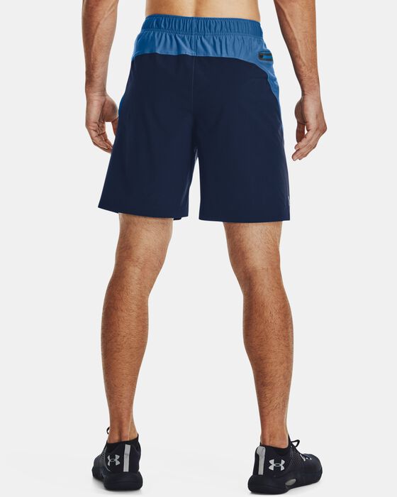 Men's UA Knit Woven Hybrid Shorts image number 1