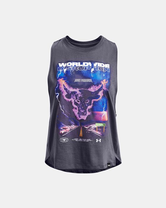Women's Project Rock Worldwide Tank image number 0