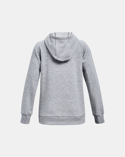 Girls' UA Rival Fleece Core Logo Hoodie