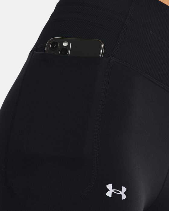Women's UA Meridian Rib Waistband Ankle Leggings image number 3