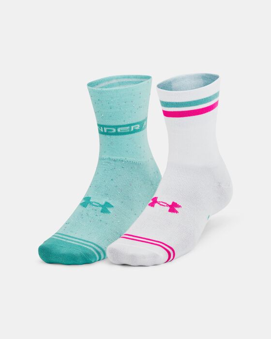 Unisex UA Essential Hi Lo Socks 2-Pack Unisex UA Essential Hi Lo Socks 2-Pack image number 0
