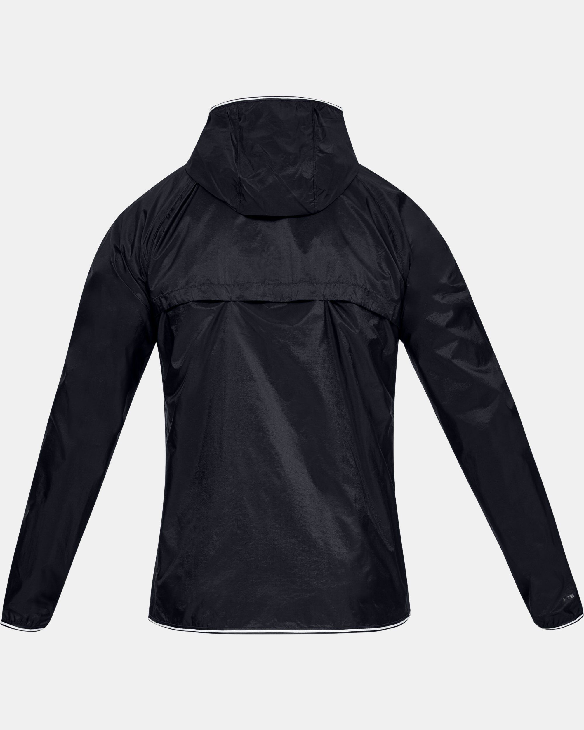 Packable running sales rain jacket