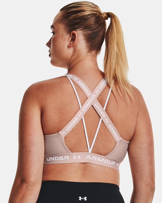 Women's UA Crossback Low Sports Bra image number 7