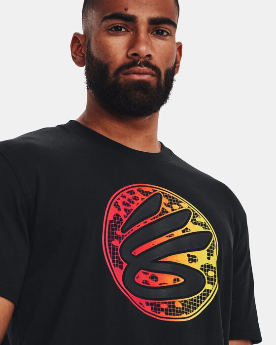 Men's Curry Gradient Heavyweight Short Sleeve image number 3