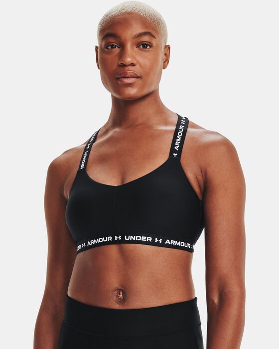 Women's UA Crossback Low Sports Bra image number 2