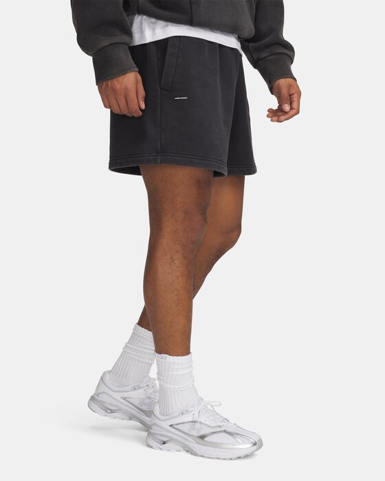 Men's UA Icon Heavyweight Fleece Wash Shorts image number 0