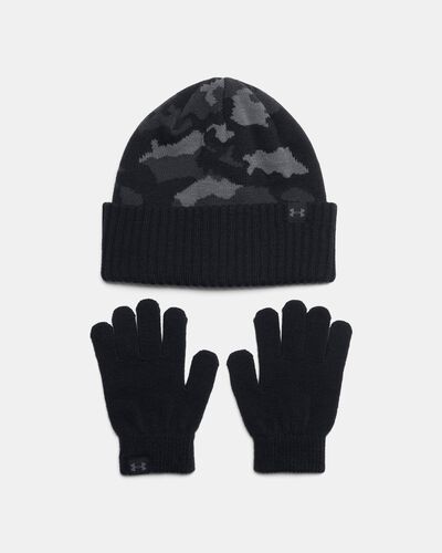Boys' UA Beanie/Glove Combo