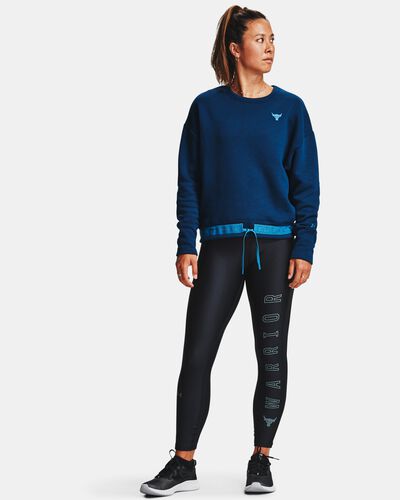 Women's Project Rock Charged Cotton® Fleece Crew