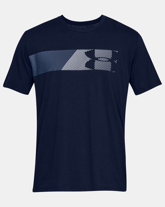 Men's UA Fast Left Chest Short Sleeve image number 3