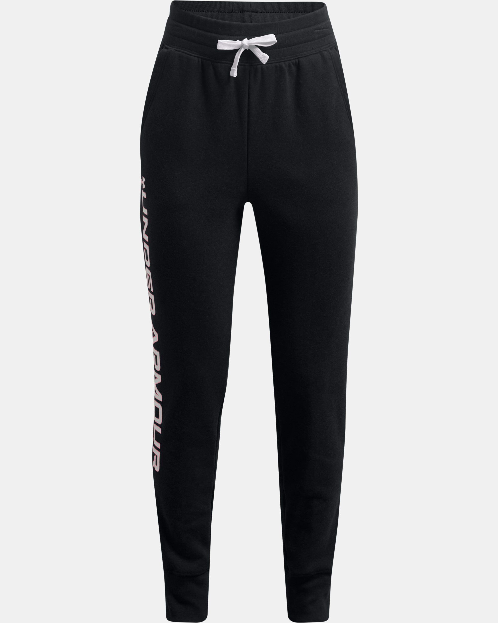 Under Armour Girls UA Rival Fleece Joggers Black in Dubai UAE