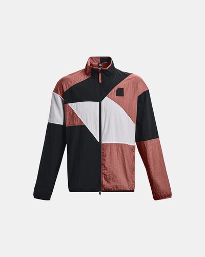 Men's Curry Full-Zip Woven Jacket