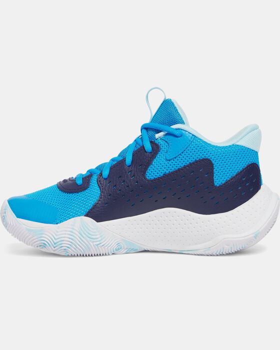 Grade School UA Jet '23 Basketball Shoes image number 1