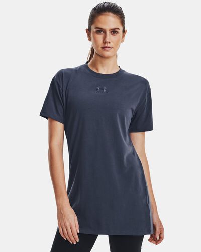 Women's UA Printed Extended Short Sleeve