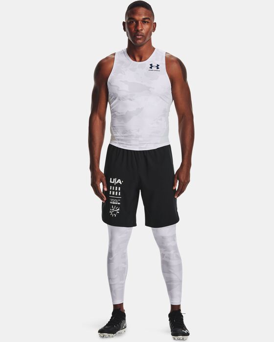Men's UA Iso-Chill Printed Leggings image number 2