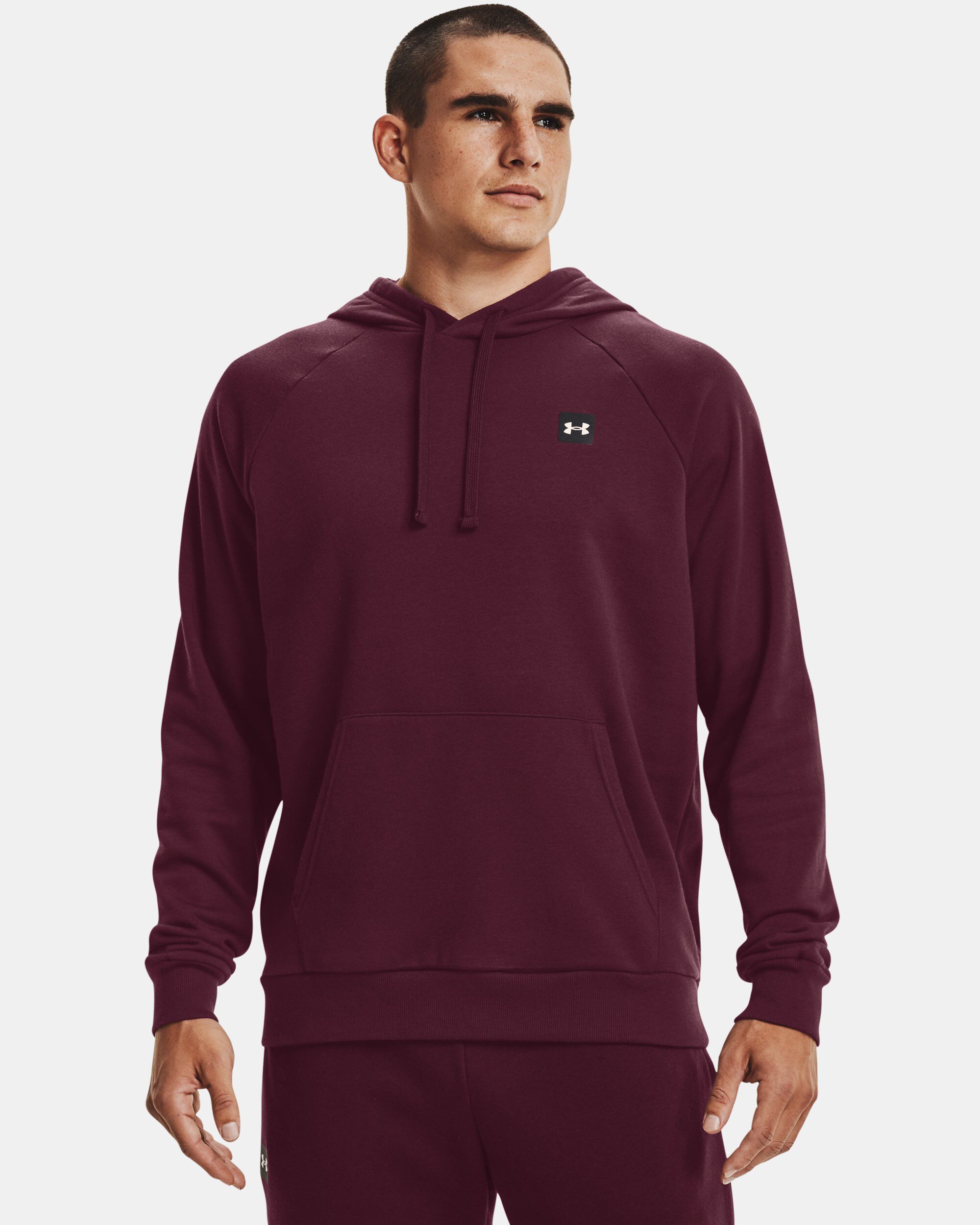 Under Armour Men s UA Rival Fleece Hoodie Red in Dubai UAE