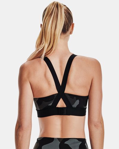 Women's UA RUSH™ Mid Camo Sports Bra