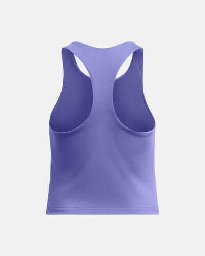 Girls' UA Motion Branded Crop Tank