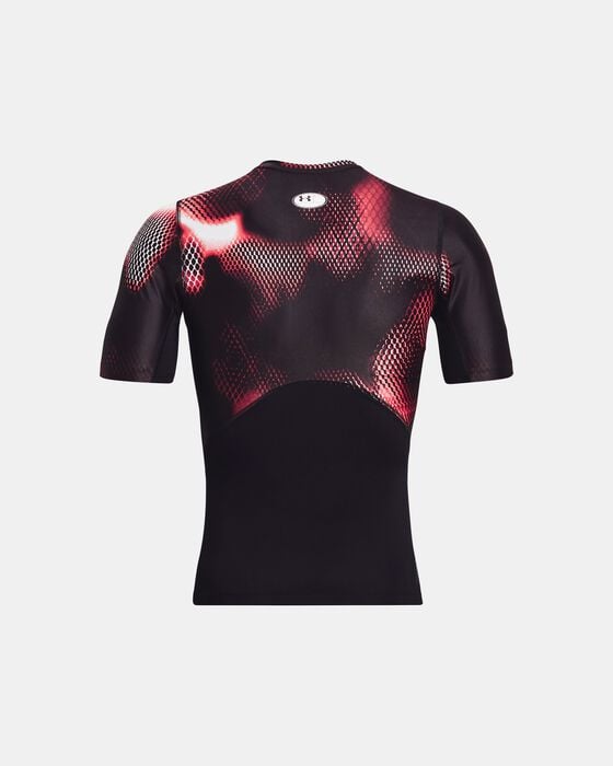 Men's UA Iso-Chill Compression Printed Short Sleeve image number 5