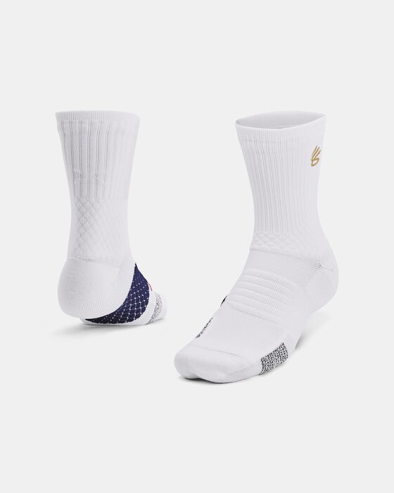 Unisex Curry ArmourDry™ Playmaker Mid-Crew Socks image number 0