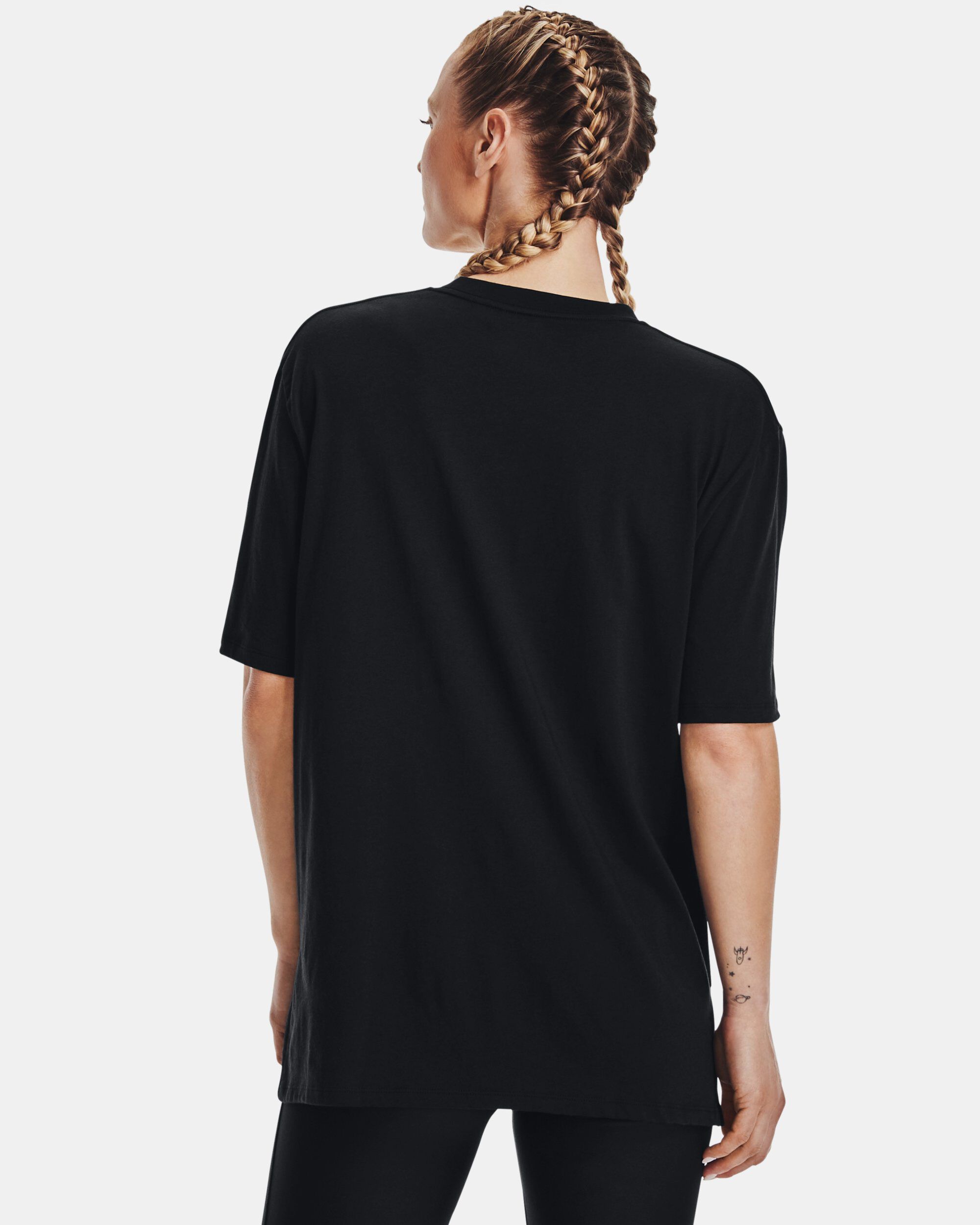 Oversized t top shirt womens black