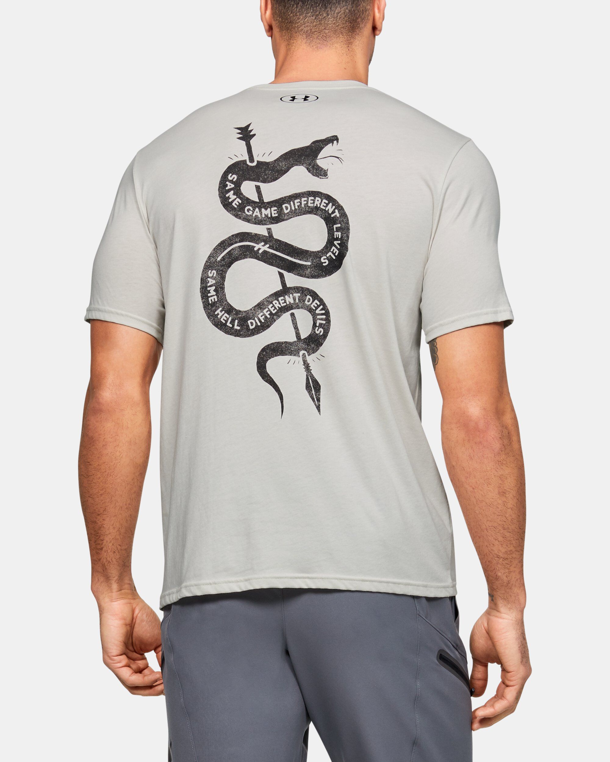 The rock discount snake shirt
