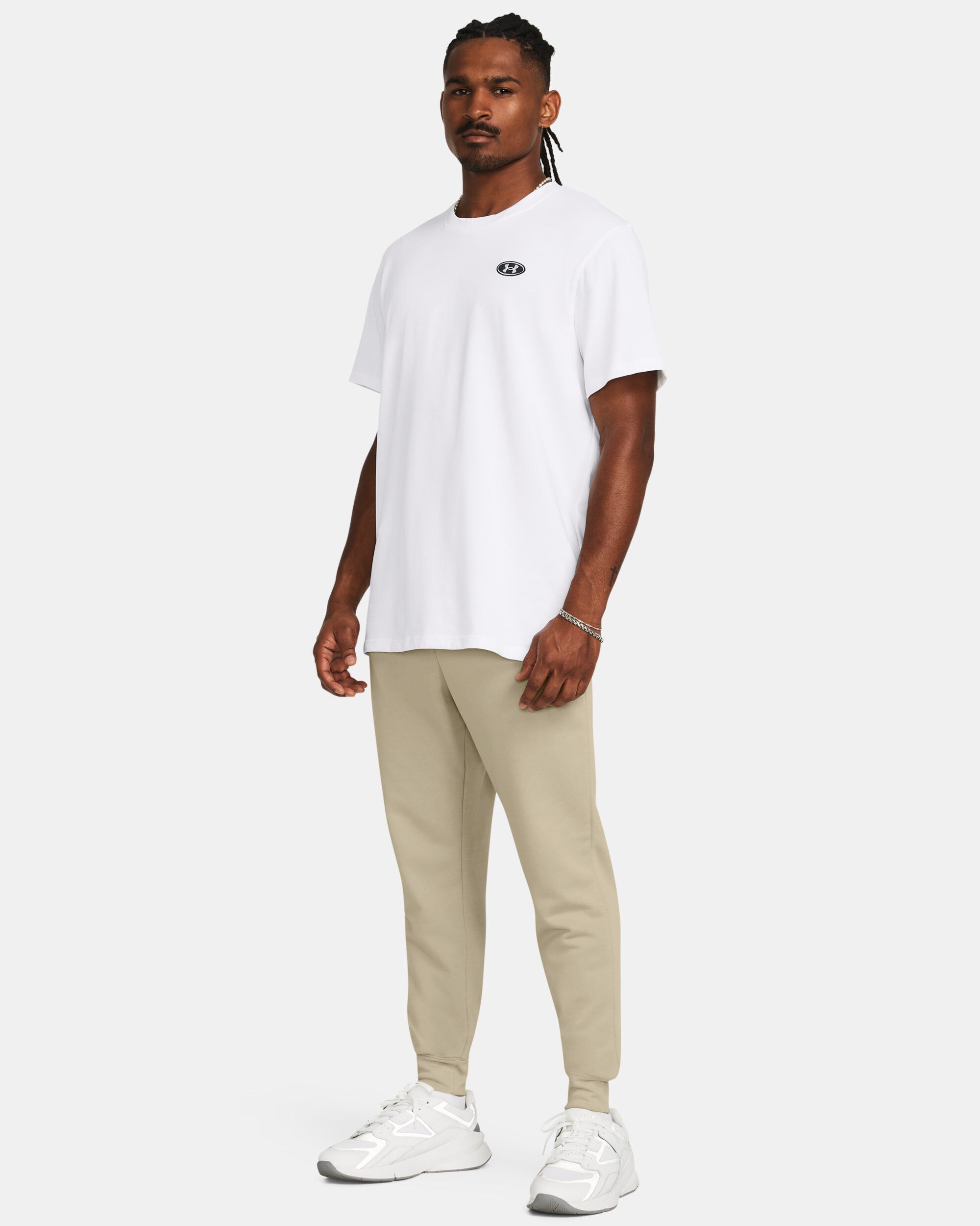 Buy Men s UA Rival Terry Joggers Beige in Dubai UAE Under Armour