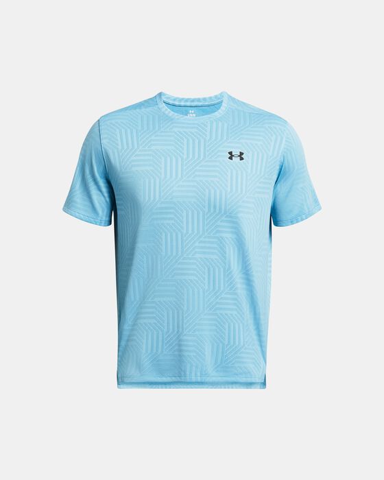 Men's UA Tech&trade; Vent Geotessa Short Sleeve image number 3