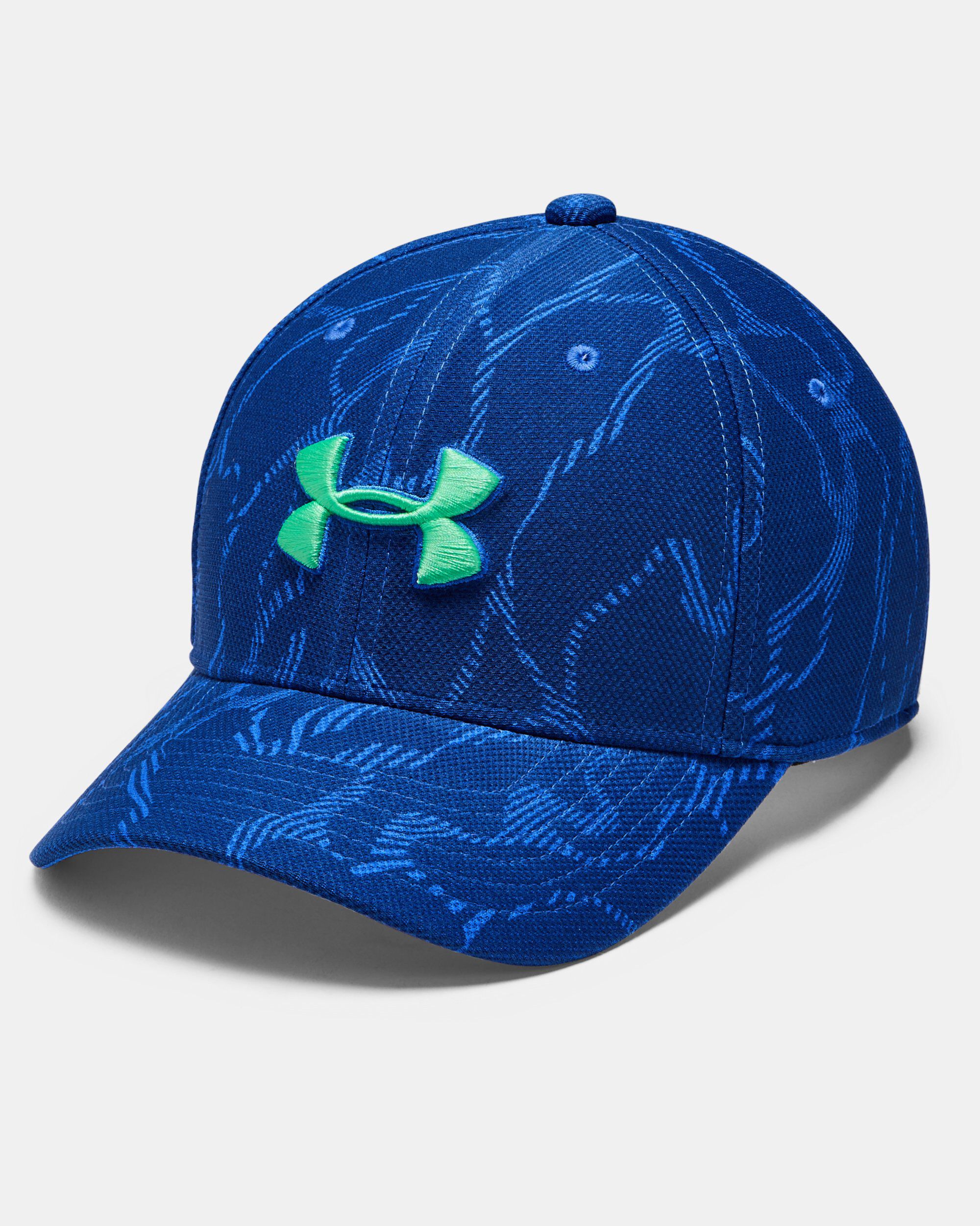 Under Armour Boys UA Printed Blitzing 3.0 Cap Blue in Dubai UAE