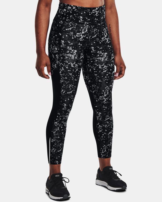 Women's UA Fly Fast 3.0 Printed Ankle Tights image number 0