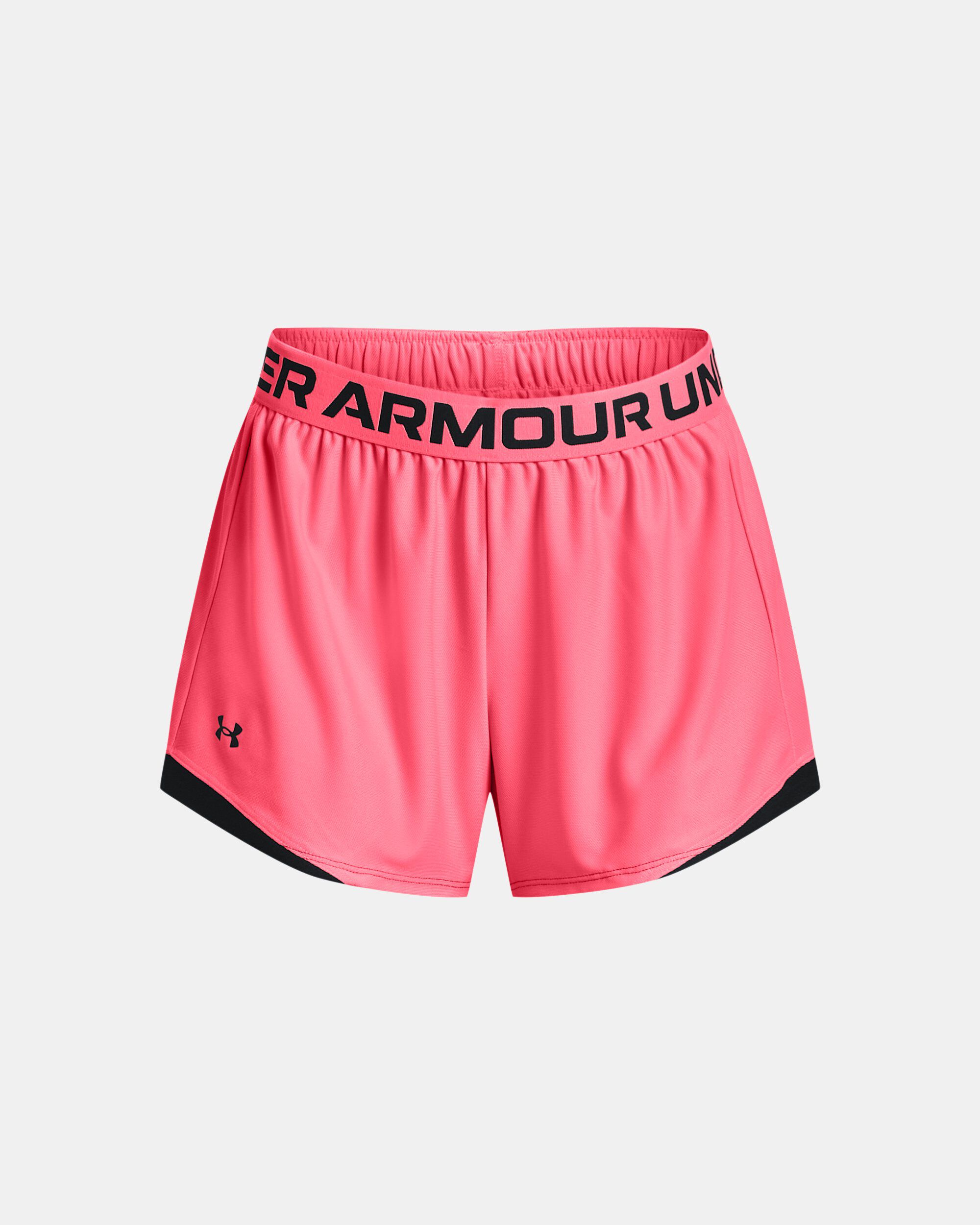 Pink under armour shorts hotsell