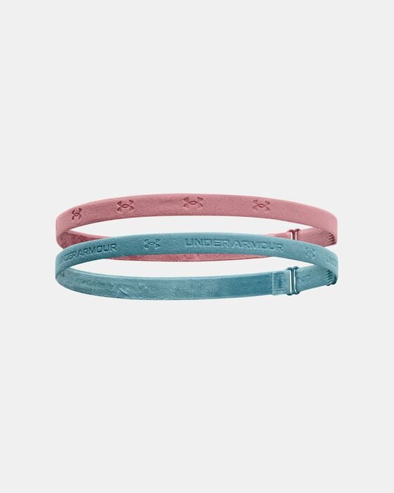 Women's UA Adjustable Mini Headbands 2-Pack image number 0