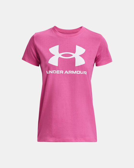 Women's UA Sportstyle Graphic Short Sleeve image number 4