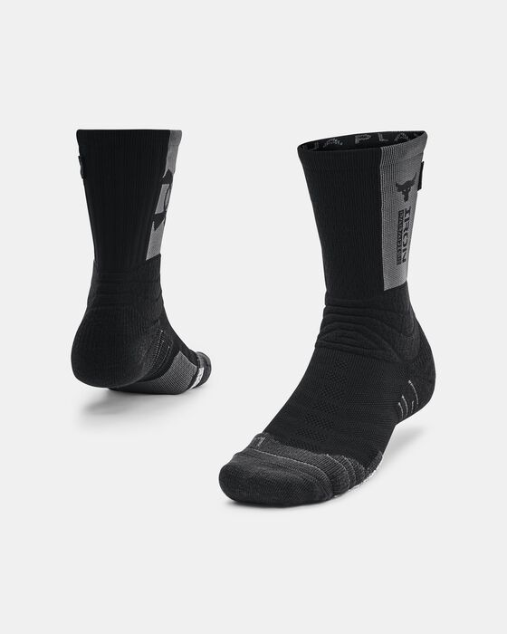Unisex UA Playmaker Project Rock Crew Socks image number 0