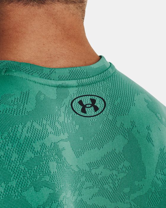 Men's UA Tech™ Vent Jacquard Short Sleeve image number 3