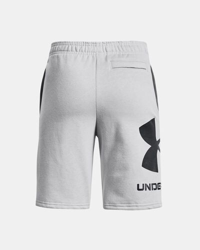 Boys' UA Rival Fleece Big Logo Shorts