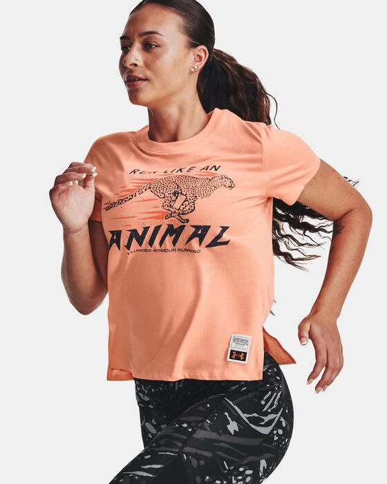 Women's UA Run Like A... T-Shirt image number 2