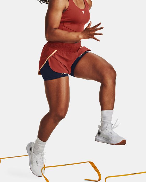 Women's Project Rock Flex Woven Leg Day Shorts Women's Project Rock Flex Woven Leg Day Shorts image number 3