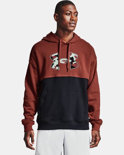 Men's UA Rival Fleece Colorblock Hoodie
