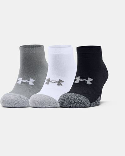 Adult HeatGear® Lo Cut Socks 3-Pack