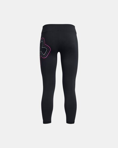 Girls' UA Motion Branded Ankle Leggings