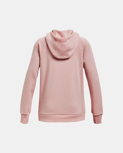 Girls' UA Rival Fleece Core Logo Hoodie
