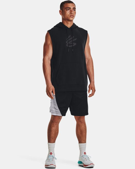 Men's Curry Fleece Sleeveless Hoodie image number 2