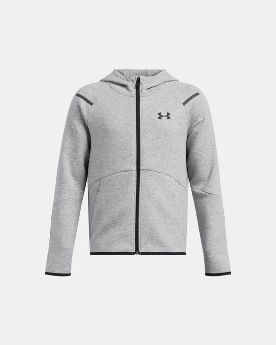 Boys' UA Unstoppable Fleece Full-Zip image number 0