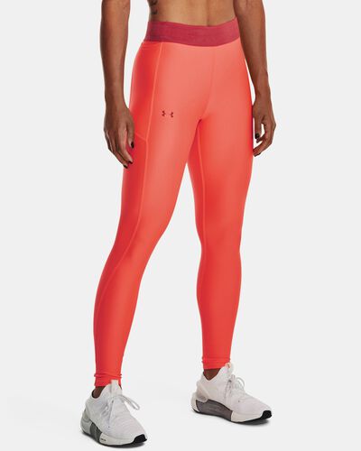 Women's HeatGear® Branded Waistband Leggings
