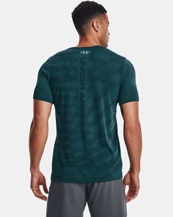 Men's UA Seamless Radial Short Sleeve image number 1