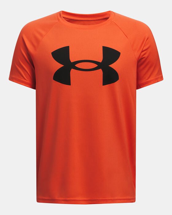 Boys' UA Tech™ Big Logo Short Sleeve image number 0