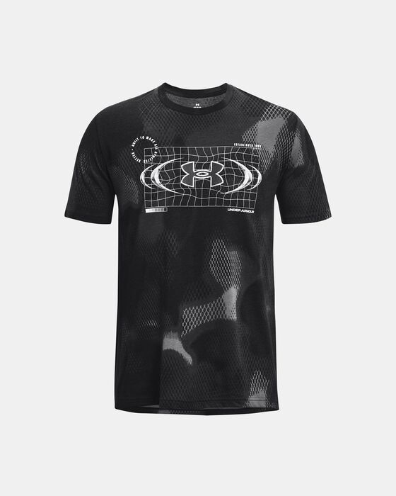 UA Football All Over Print Metal Logo image number 6