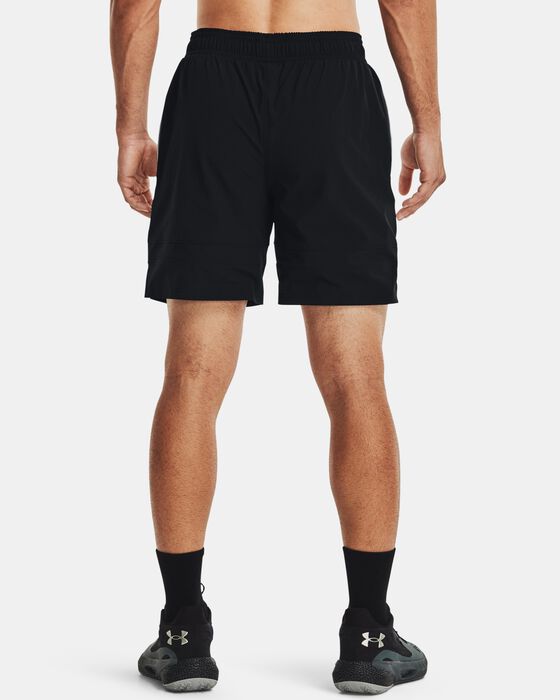 Men's UA Baseline Woven Shorts image number 2