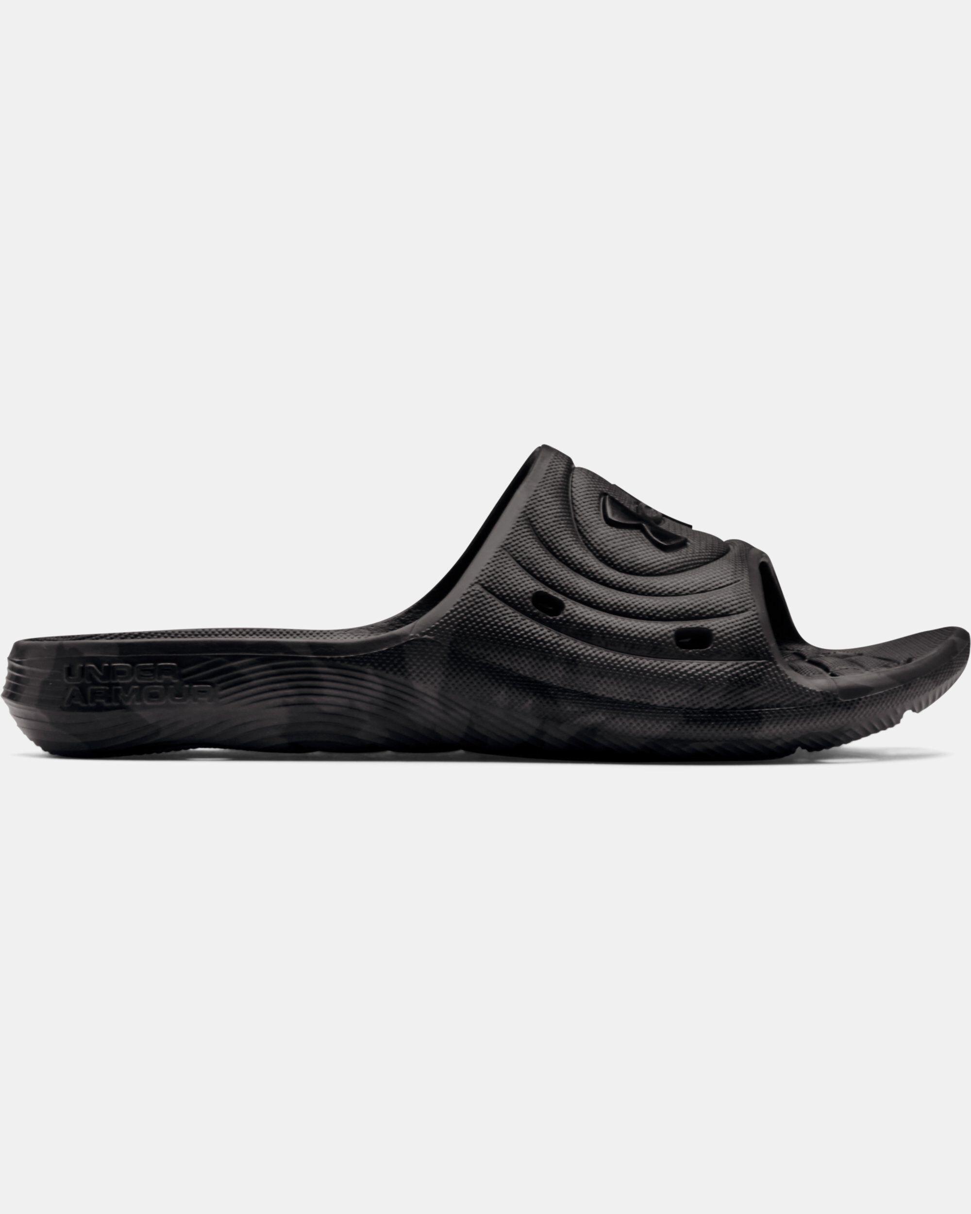 Under Armour Men s UA Locker Camo Slides Black in Dubai UAE